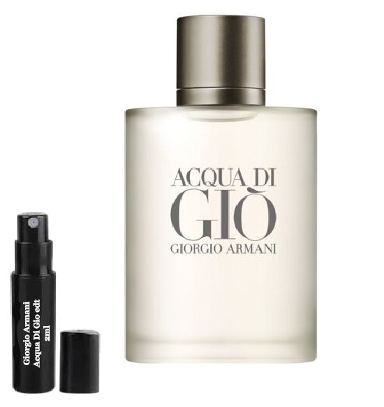 Giorgio Armani Acqua di Gio 淡香水 2 毫升 0.06 液量盎司盎司。气味样品