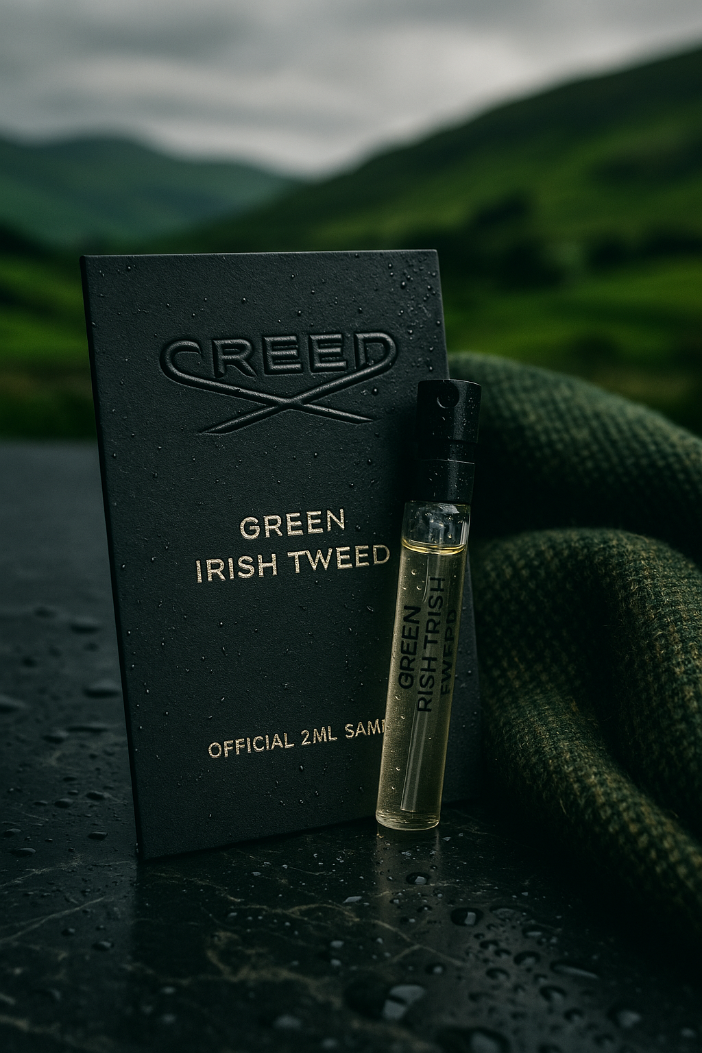 Creed Green 爱尔兰花呢香水 2.5 毫升 0.08 液体盎司盎司。官方香水样品香水测试仪 Creed Green 爱尔兰花呢香水 2.5 毫升 0.08 液体盎司盎司。官方香水样品香水测试仪