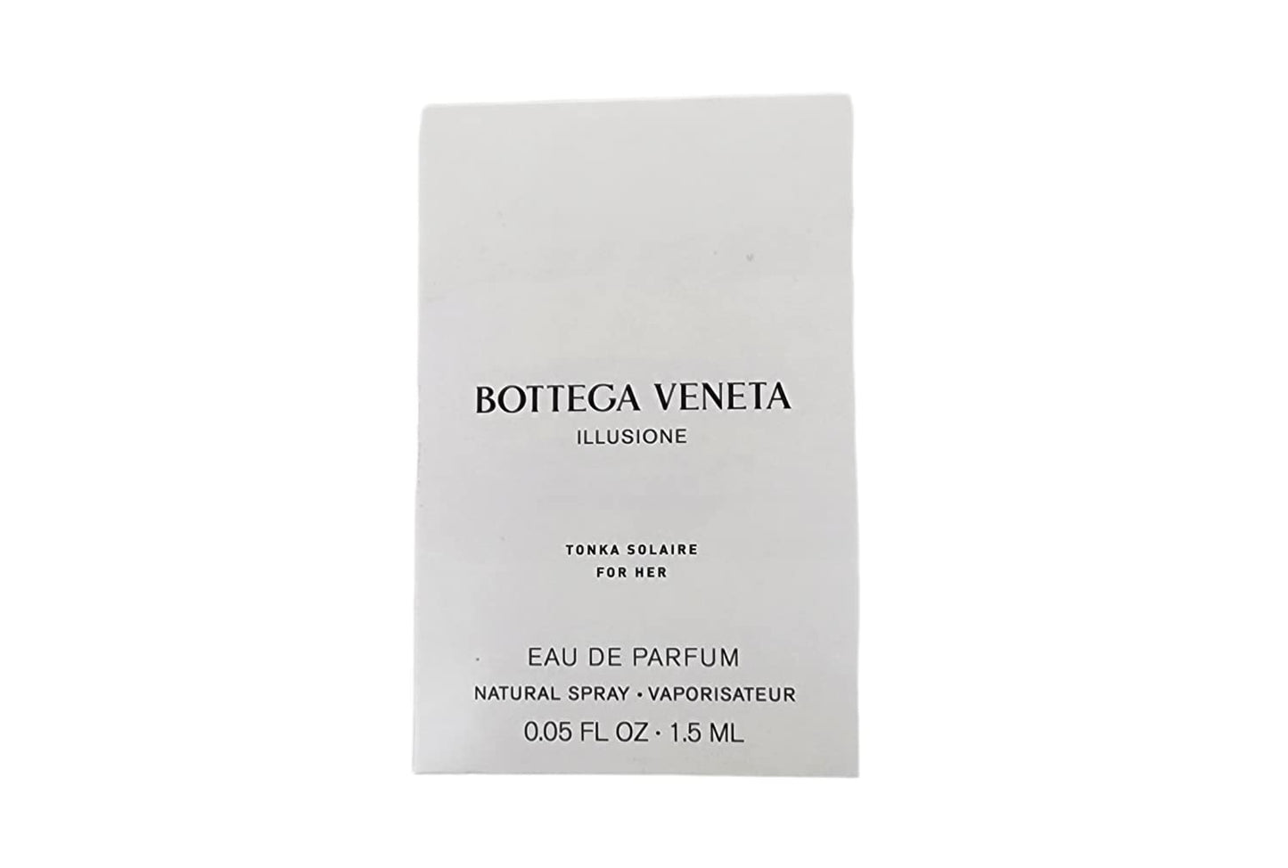 Bottega Veneta 幻觉零陵香豆阳光 1.5 毫升 0.07 液量瓶盎司。官方香水样品