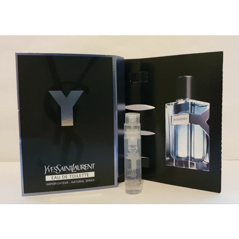 Yves Saint Laurent Y 淡香水 1.2 毫升 0.04 盎司官方香水样品香水测试仪 Yves Saint Laurent Y 淡香水 1.2 毫升 0.04 盎司官方香水样品香水测试仪