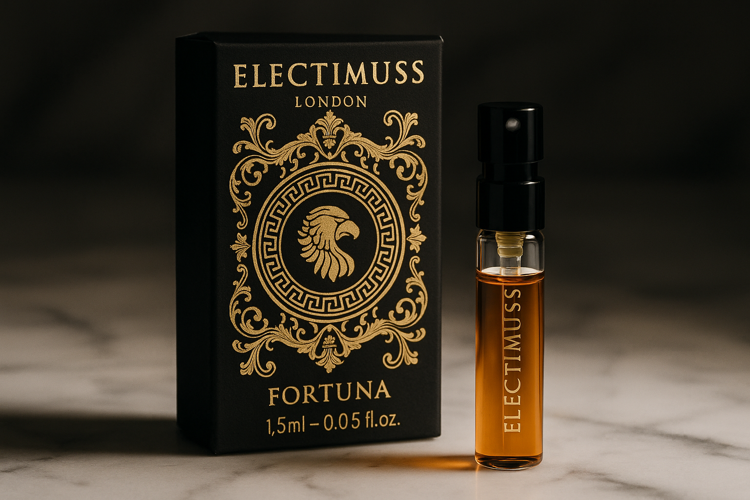 Electimuss London Fortuna 1.5ml 0.05 液体盎司官方香水样品 Electimuss London Fortuna 1.5ml 0.05 液体盎司官方香水样品
