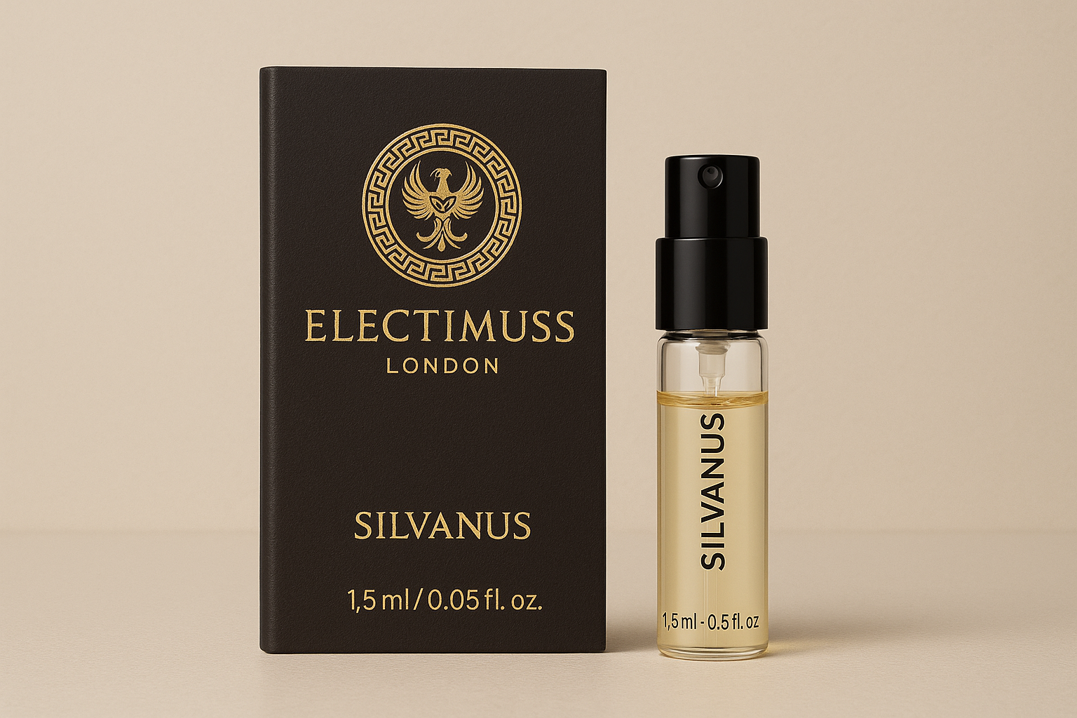 Electimuss London Silvanus 1.5ml 0.05 液体盎司官方香水样品 Electimuss London Silvanus 1.5ml 0.05 液体盎司官方香水样品