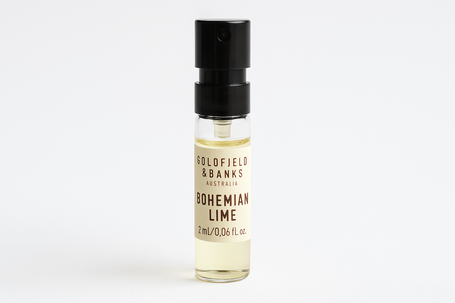 Goldfield and Banks Australia Bohemian Lime 2ml 0.06 fl. oz. 官方香水样品 Goldfield and Banks Australia Bohemian Lime 2ml 0.06 fl. oz. 官方香水样品