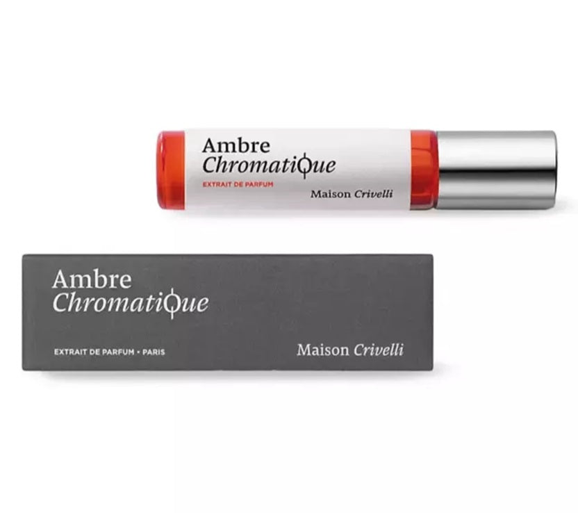 Maison Crivelli Ambre Chromatique 官方香水样品 1.5 毫升 0.05 液量盎司。 Maison Crivelli Ambre Chromatique 官方香水样品 1.5 毫升 0.05 液量盎司。
