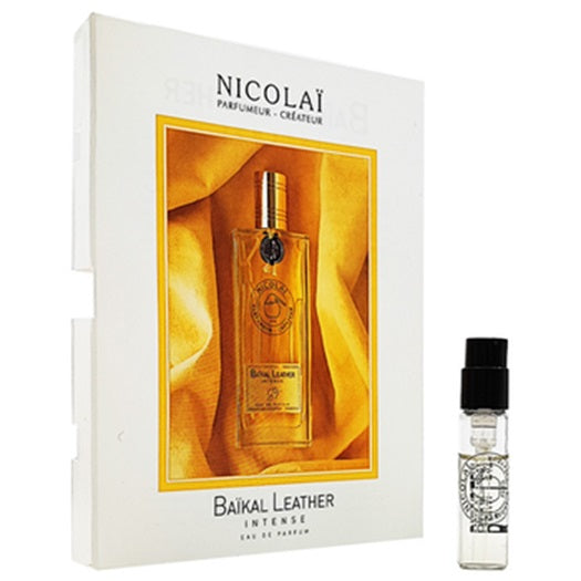 Nicolai Baikal 皮革香水官方香水样品 1.8 毫升 0.07 盎司。香水测试仪 Nicolai Baikal 皮革香水官方香水样品 1.8 毫升 0.07 盎司。香水测试仪