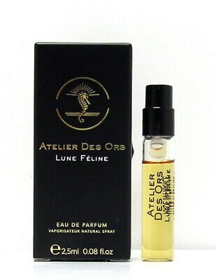Atelier Des Ors Lune 猫科动物香水 2.5 毫升 0.08 液体盎司盎司。 officiellt parfymprov,Atelier Des Ors Lune 猫科动物香水 2.5 毫升 0.08 液体盎司。盎司。 Atelier Des Ors Lune Feline 官方香水 2.5 毫升 0.08 液量。盎司。官方香水,Atelier Des Ors Lune Feline 2.5ml 0.08 fl.盎司。官方香水样品,Atelier Des Ors Lune Fe
