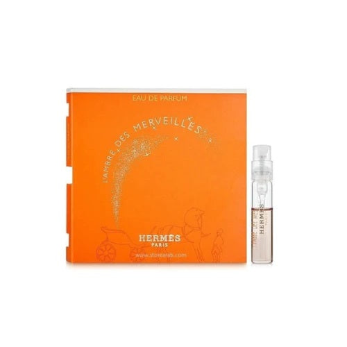 Hermes L'Ambre des Merveilles 2ml 0.06fl.oz.官方香水样品