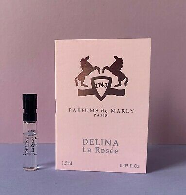Parfums De Marly Delina La Rosee 官方香味样品 1.5 毫升 0.05 液量。盎司