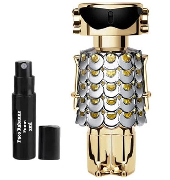 Paco Rabanne Fame 2ml parfymprov、Paco Rabanne Fame 2ml parfumeprøve、Paco Rabanne Fame 2ml parfumstalen、Paco Rabanne Fame 2ml muestra de 香水