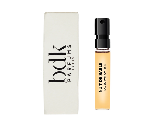 Bdk Parfums Nuit de Sable 淡香水 2ml 0.06 fl.盎司官方香水样品