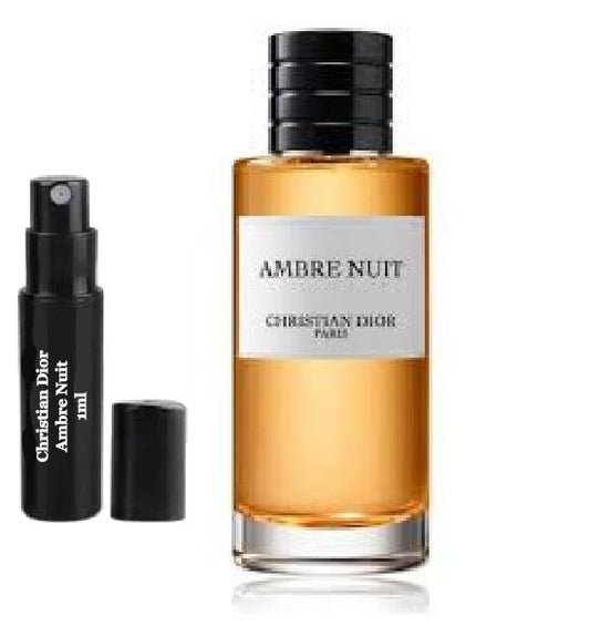 Christian Dior Ambre Nuit 香水样品 1ml 0.034 fl.盎司。