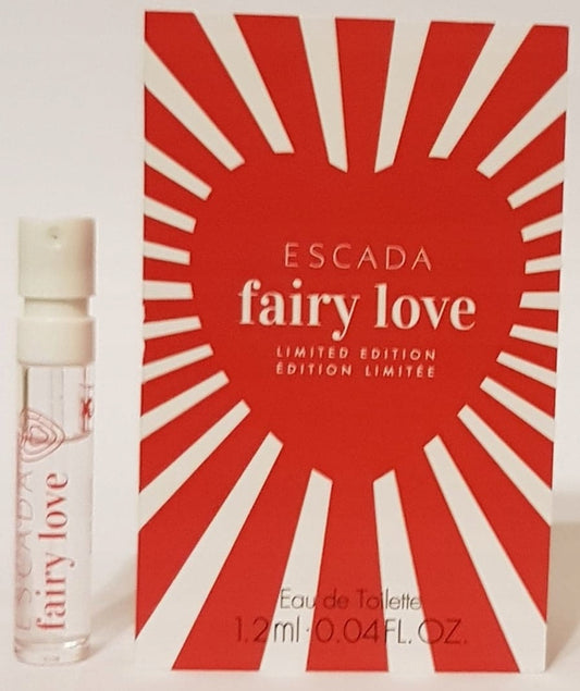 Escada Fairy Love 限量版 1.2ml 0.04 液体盎司官方香水样品