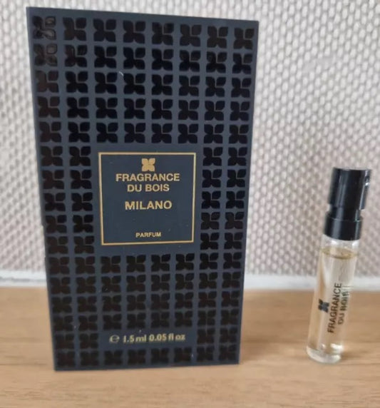 Fragrance Du Bois Milano 1.5ml 官方香水样品香水测试仪