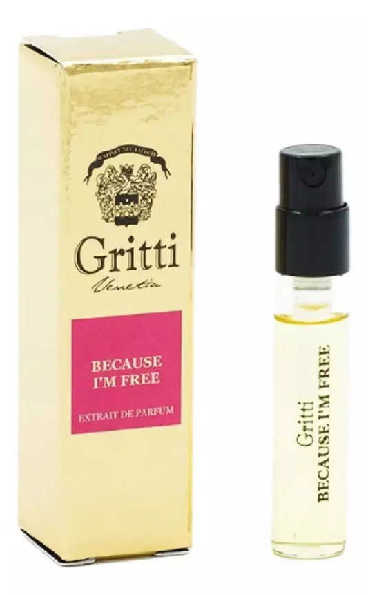 Gritti Because I'm Free 官方香水小样 2ml 0.06 液体盎司 产品图片