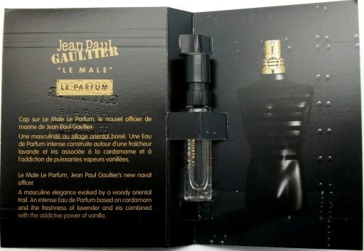 Jean Paul Gaultier Le Male Le Parfum Intense 官方香水小样, Jean Paul Gaultier Le Male Le Parfum Intense 香水测试小样