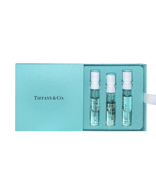 Tiffany & Co. 样品喷雾套装：女士淡香水 1.2ml + 玫瑰金淡香水 1.5ml + 玫瑰金浓香水 1.5ml