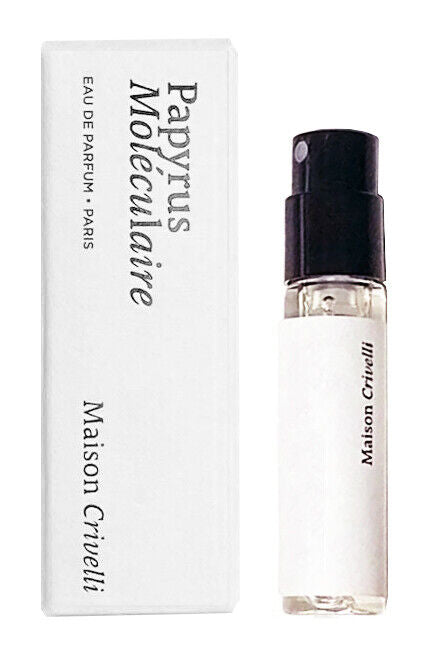 Maison Crivelli Papyrus Moleculaire 官方香水样品 1.5 毫升 0.05 液量盎司。
