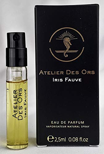 Atelier Des Ors 鸢尾花 2.5 毫升 0.08 液量盎司盎司。 Atelier Des Ors Iris Fauve 官方香水 2.5 毫升 0.08 液体盎司盎司。 官方香水样品, Mostră oficială de parfum Atelier Des Ors Iris Fauve 2.5ml 0.08 fl.盎司，Atelier Des Ors 鸢尾花 2.5 毫升 0.08 液体盎司盎司。 Atelier Des Ors Iris Fauve 香水 2.5 毫升 0.0