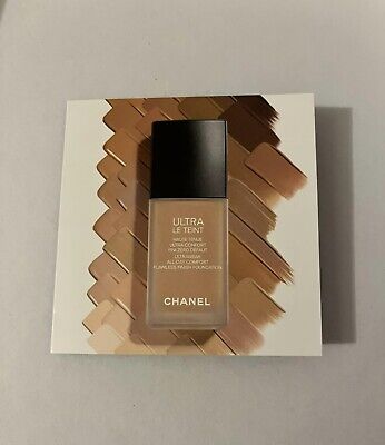 香奈儿 Ultra Le Teint Ultrawear 全天舒适粉底液 0.9ml B20 号官方护肤样品