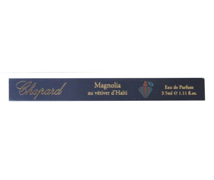 Chopard 海地木兰香根草 3.5 毫升 0.12 液量盎司échantillon de parfum officiel, Chopard Magnolia au Vetiver d’ Haiti 3.5ml 0.12 fl. oz..virallinen hajuvesinäyte, Chopard Magnolia au Vetiver d’ Haiti 3.5ml 0.12 fl.盎司.. oficjalna próbka 香水，Chopard Magnolia au Vetiver 