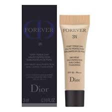 Christian Dior Forever 3N 24H Wear 高完美护肤粉底液 3N Neutral 3ml 0.10 液体盎司迷你化妆品样品。Avant/Before 030