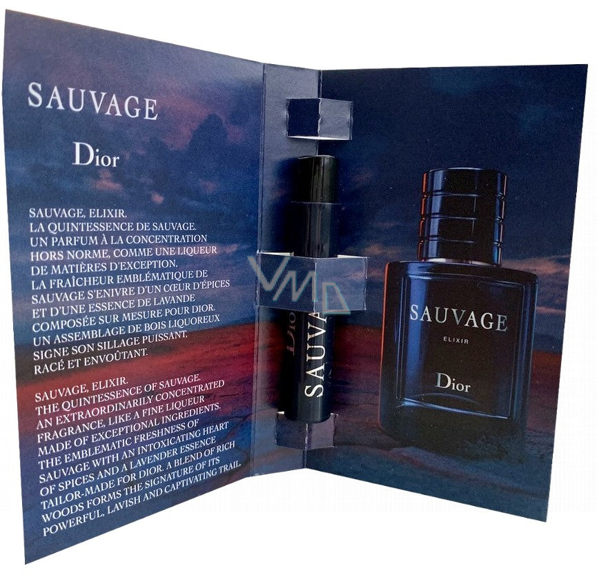 Christian Dior Sauvage Elixir 1ml 0.03 液体盎司官方香水样品