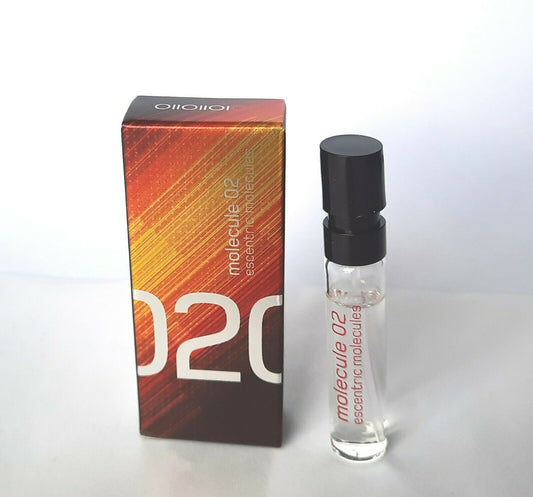 Escentric Molecules Molecule 02 官方样品 2ml 0.07 液量盎司