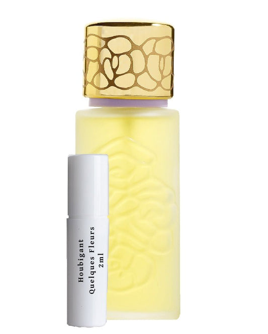 Houbigant Quelques Fleurs 香水样品 2ml 0.06 fl。盎司。