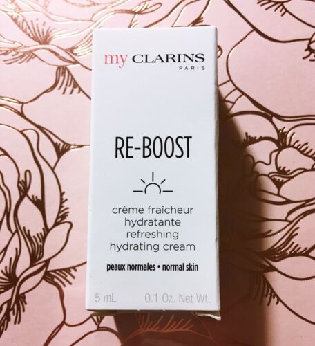 我的娇韵诗 Re-Boost 清爽保湿霜迷你护肤品样品 5ML 0.1 盎司 中性皮肤