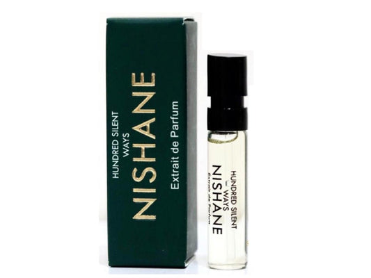 Nishane 百种静音方式 1.5ml 0.05 fl.盎司官方香水样品，Nishane Hundred Silent Ways 1.5ml 0.05 fl。盎司Offizielle Parfümprobe, Nishane Hundred Silent Ways 1.5ml 0.05 fl.盎司muestra de 官方香水，Nishane Hundred Silent Ways 1.5ml 0.05 fl.盎司 液量オンsu公式香水サンプル, Nishane Hundred Silent 